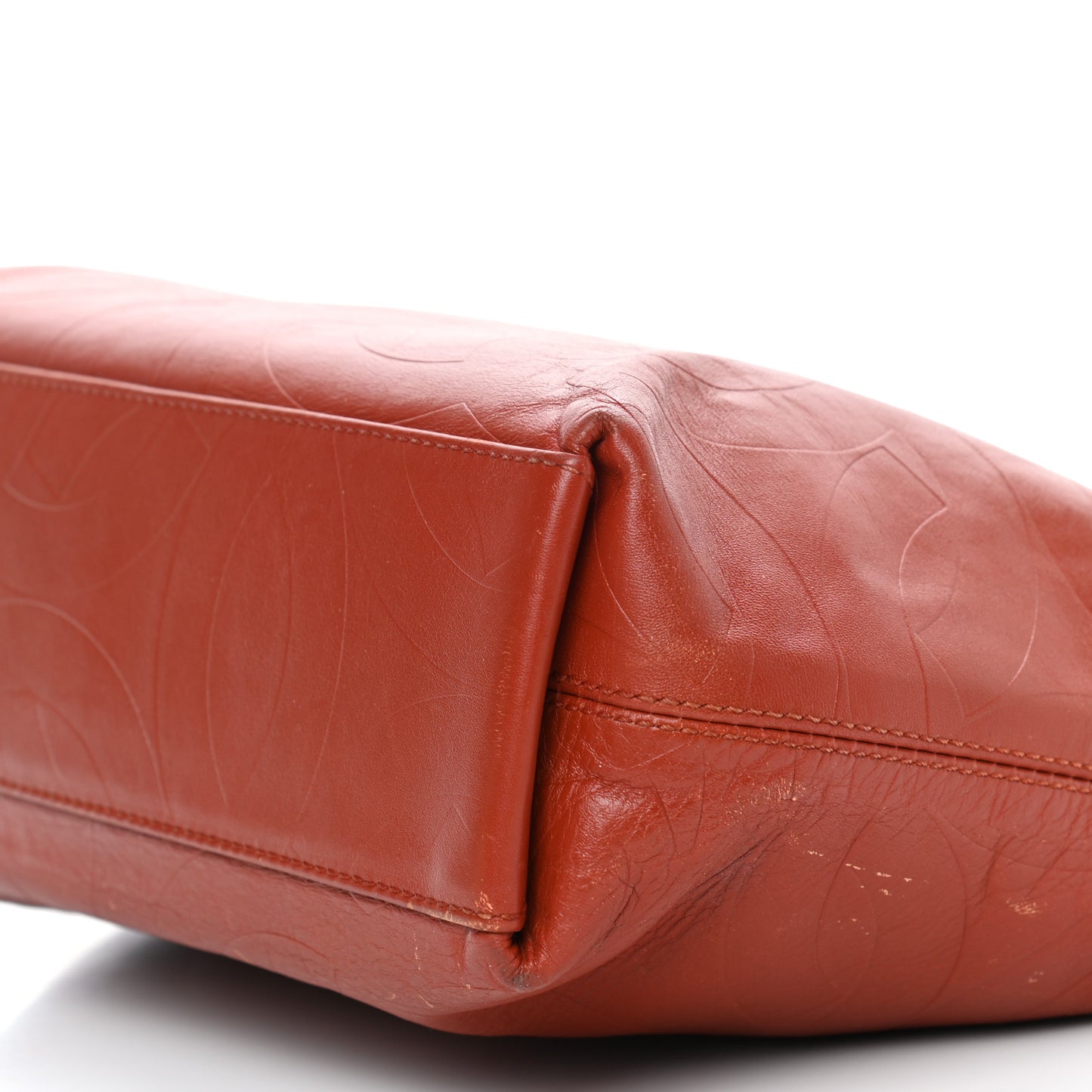 Lambskin CC Logo Tote