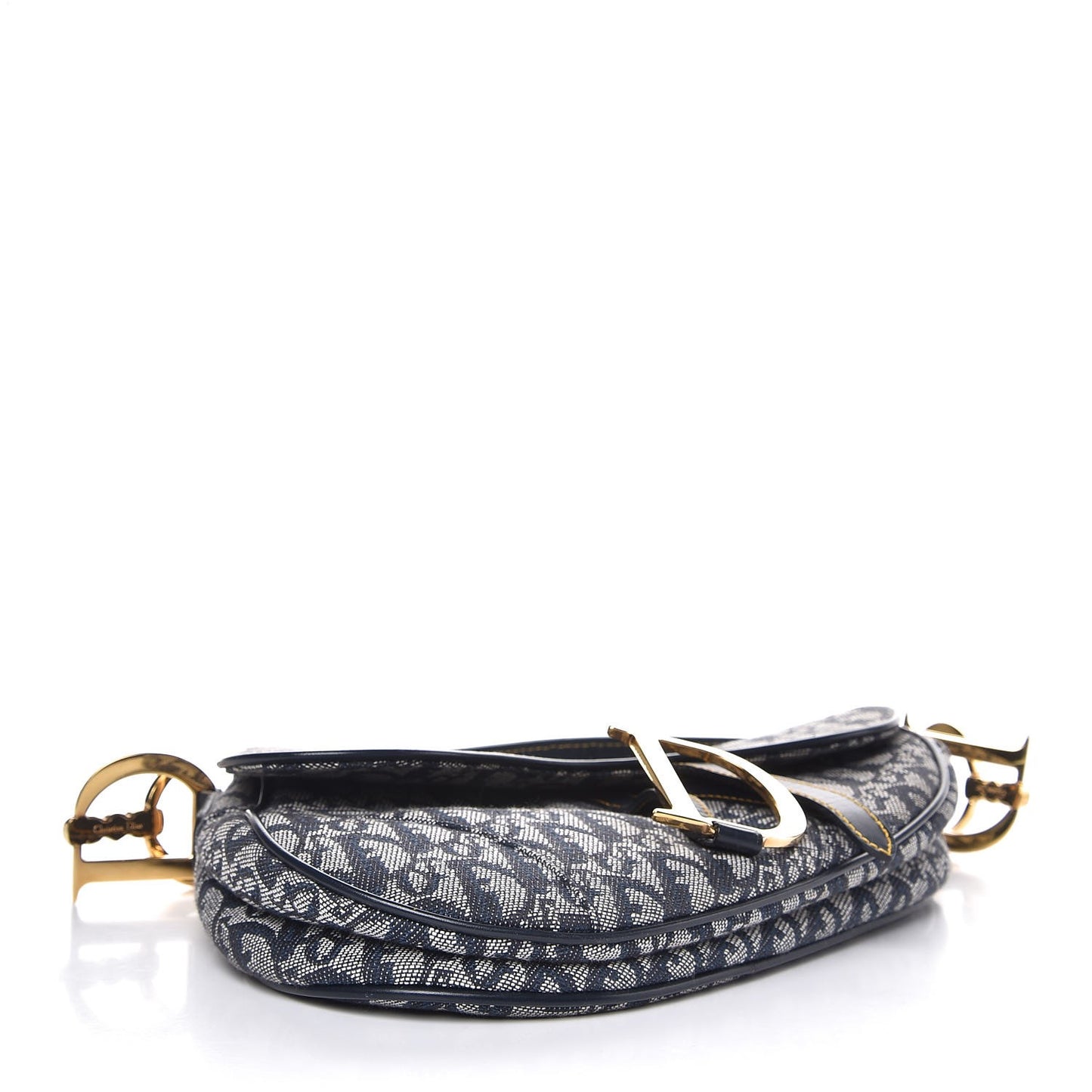 Monogram Saddle Bag Blue