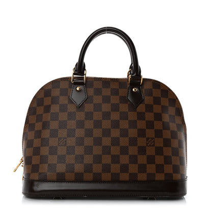 Louis Vuitton Damier Ebene Alma MM 1 of 12