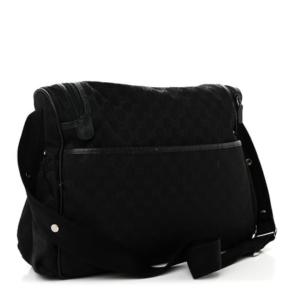 Gucci Monogram Large Diaper Bag Black 3 of 11