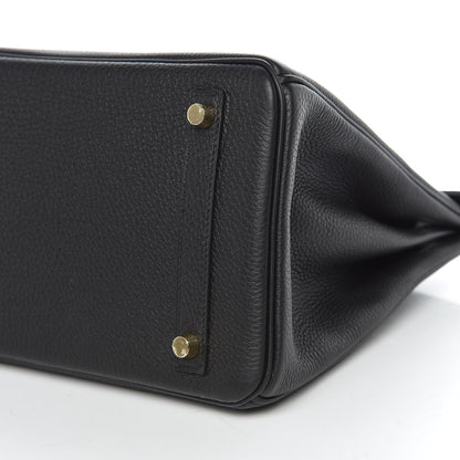 Hermes Togo Birkin 30 Black 19 of 37