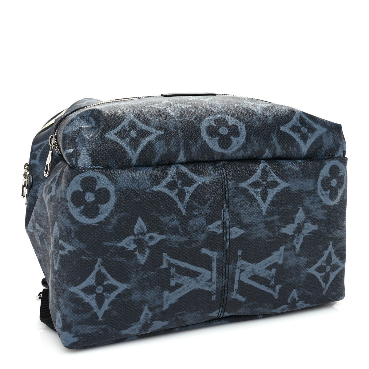 Louis Vuitton Monogram Pastel Discovery Backpack PM Black 3 of 8