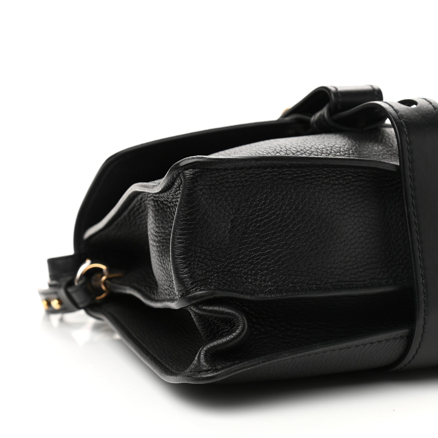 Chloe Grained Calfskin Medium Aby Day Shoulder Bag Black 8 of 10