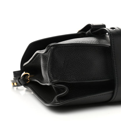 Chloe Grained Calfskin Medium Aby Day Shoulder Bag Black 8 of 10