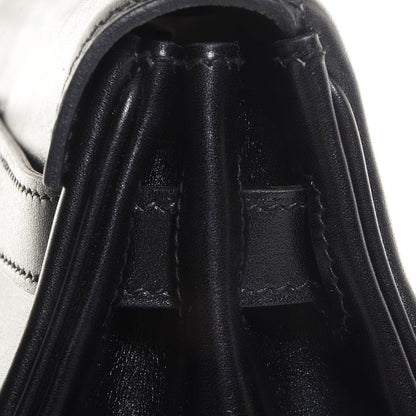 Hermes Box Toile Lakis Kelly 32 Black 19 of 24