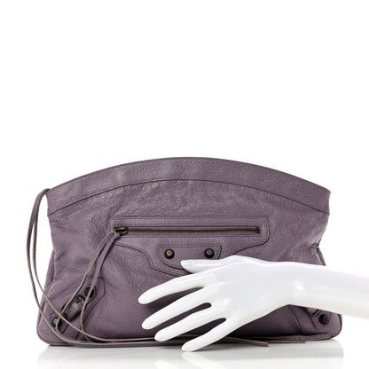 Balenciaga Chevre Premier Clutch Lilac 2 of 6