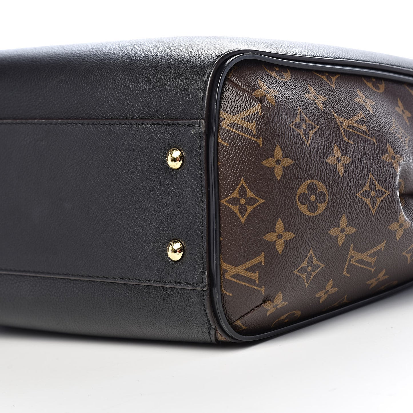 Calfskin Monogram Kimono Tote Black