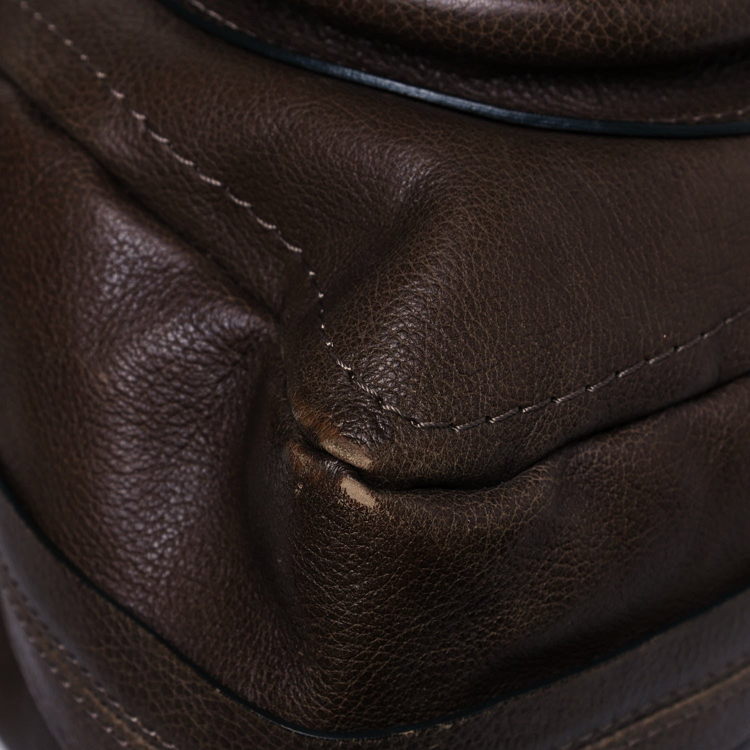 Chloe Calfskin Large Paraty Chocolate 8 of 20