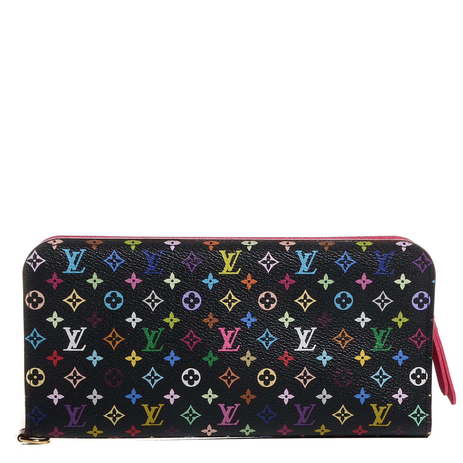 Louis Vuitton Monogram Multicolor Insolite Wallet Black Grenade 1 of 7