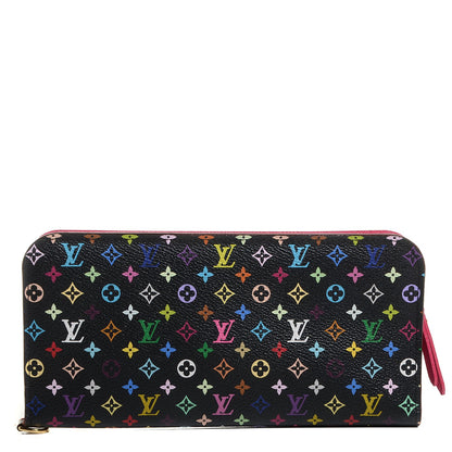 Louis Vuitton Monogram Multicolor Insolite Wallet Black Grenade 1 of 7