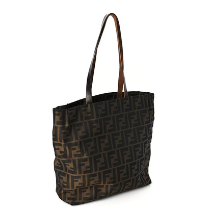 Fendi Zucca Small Tote Tobacco Tobacco 2 of 8