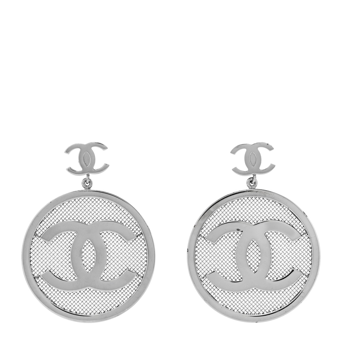 Ruthenium CC Drop Earrings