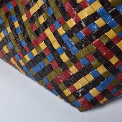 Bottega Veneta Nappa Intrecciato Medium Cabat Multicolor 11 of 13