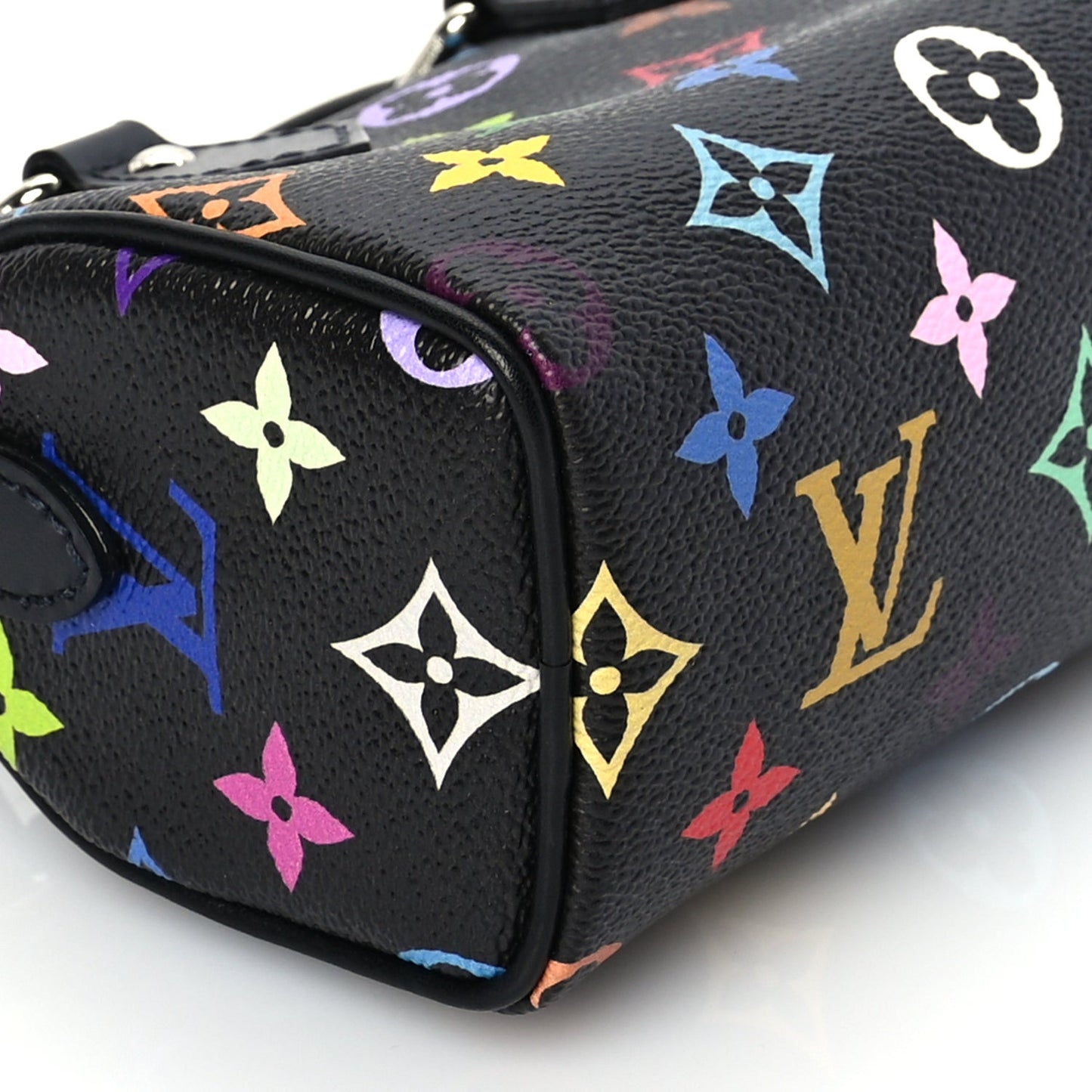 LV X TM Monogram Multicolor Nano Speedy Black