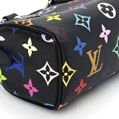 Louis Vuitton LV X TM Monogram Multicolor Nano Speedy Black 7 of 8
