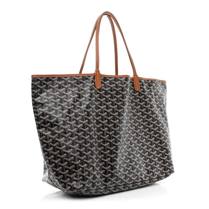 Goyard Goyardine Saint Louis GM Black Gold 4 of 15