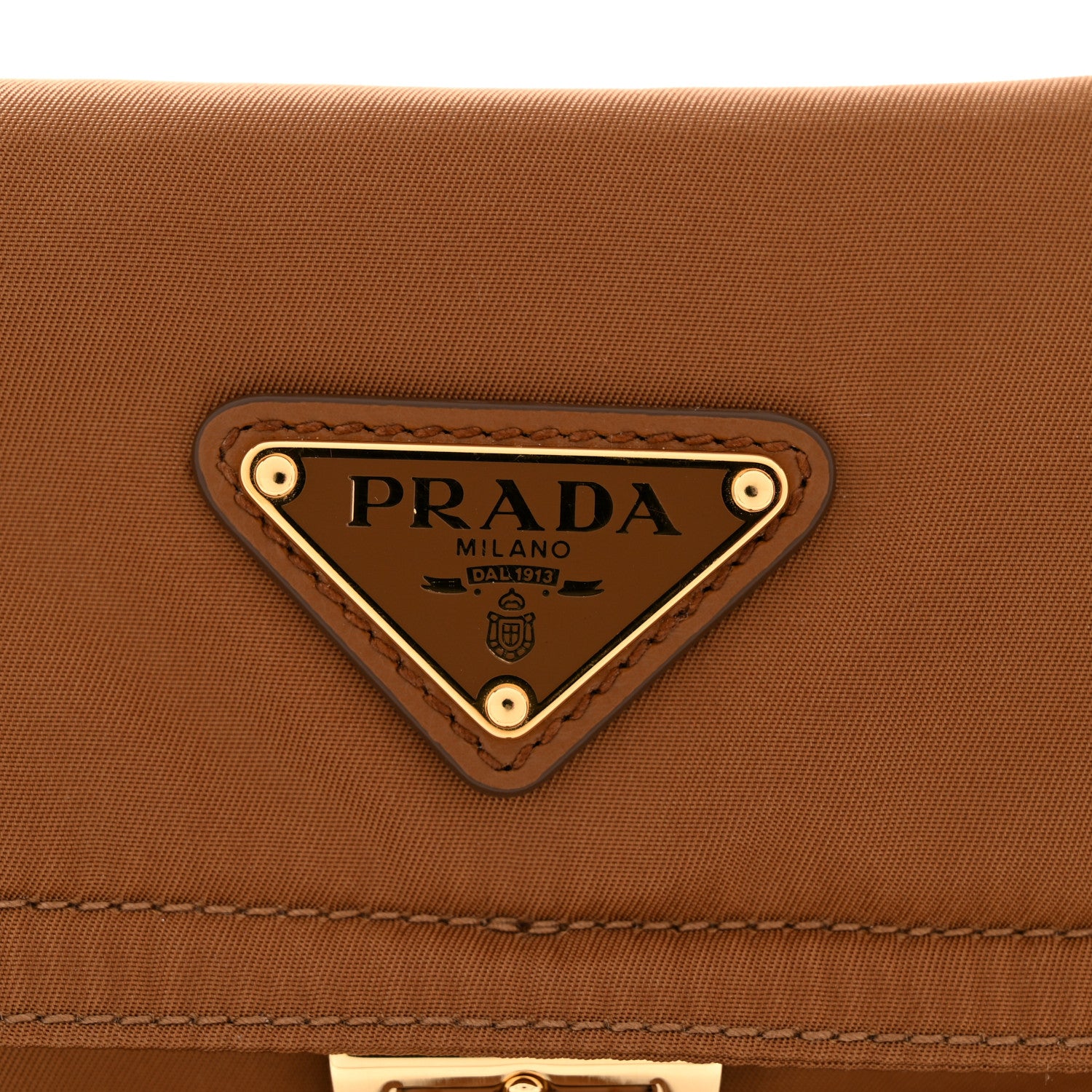 Prada Re-Nylon Medium Explore Shoulder Bag Camel 11 of 11