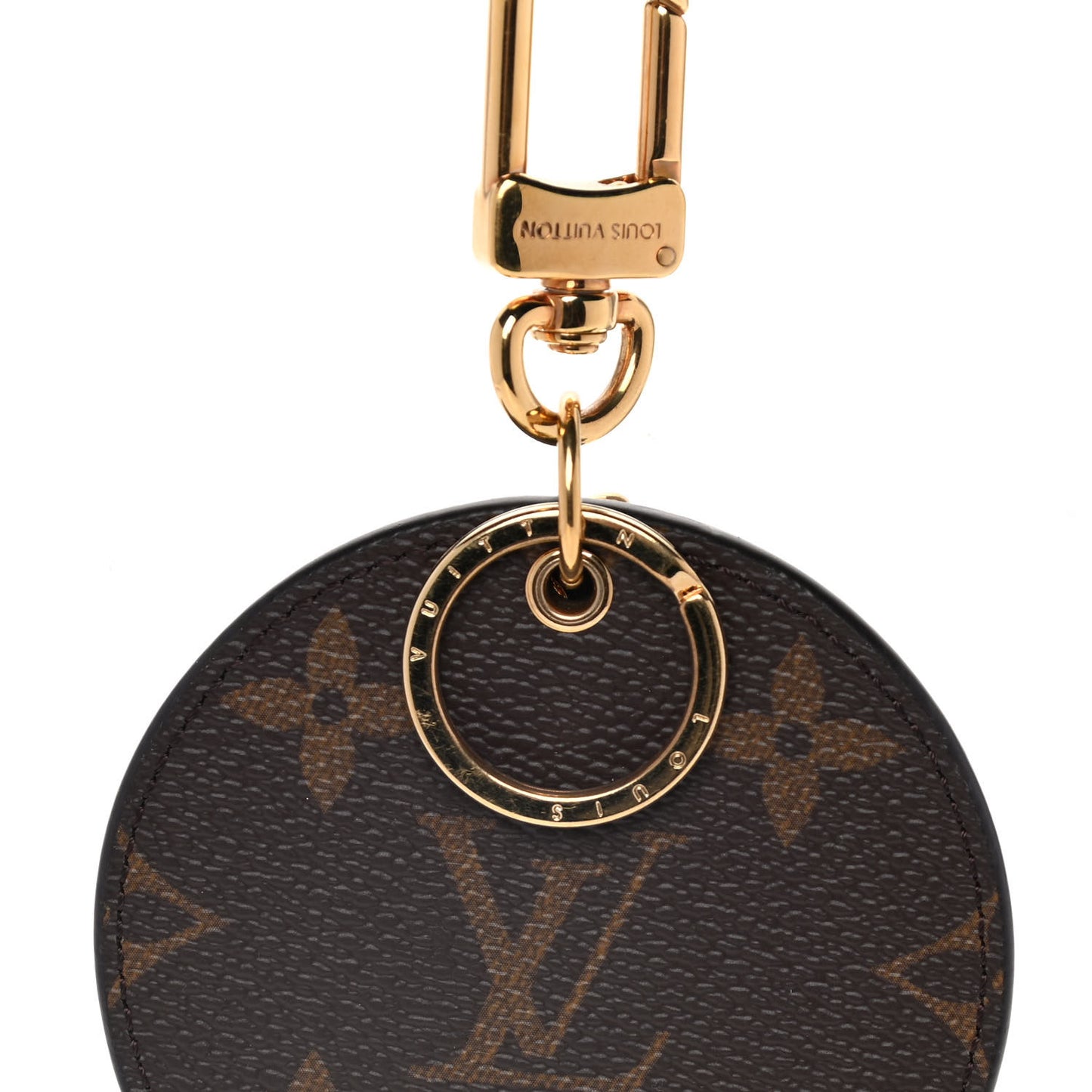 Monogram Reverse Key Holder Bag Charm