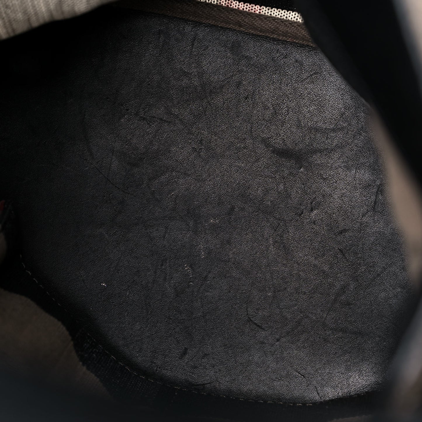 Canvas Mega Check Medium Ashby Hobo Black