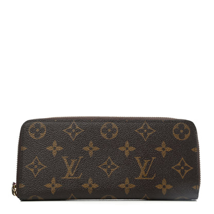 Louis Vuitton Monogram Clemence Wallet Freesia 1 of 7