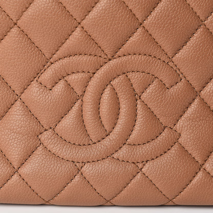 Chanel Caviar Petit Timeless Tote PTT Dark Beige 10 of 10