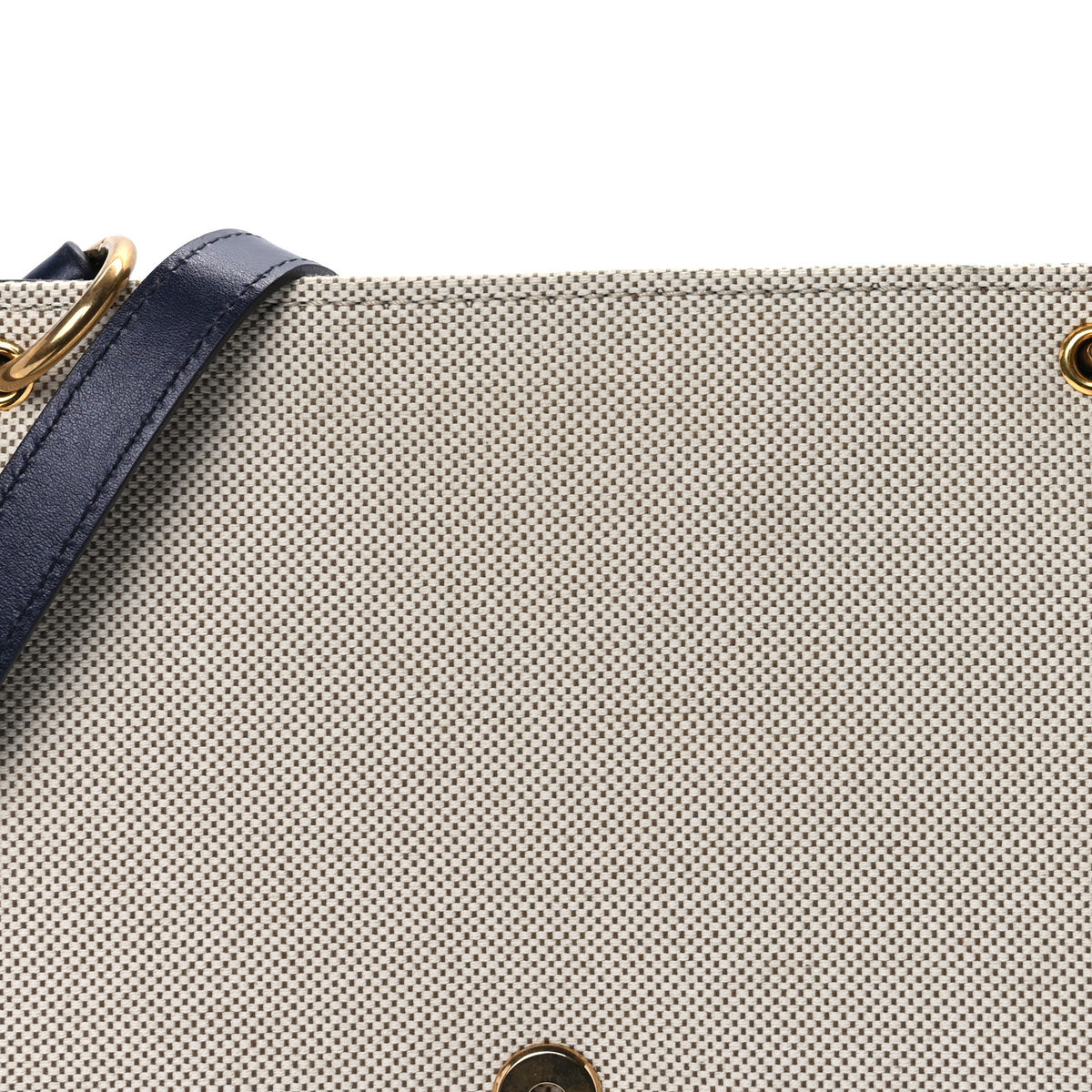 Mulberry Canvas Calfskin Amberley Satchel Midnight 6 of 8