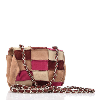 Chanel Suede Patchwork Mini Flap Multicolor 3 of 11