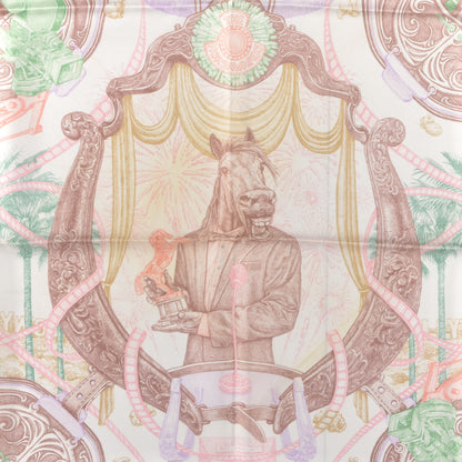Hermes Silk Horsawards Scarf 90 3 of 5