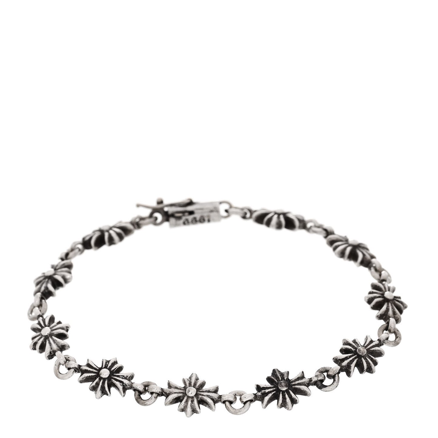 Sterling Silver Tiny E CH Plus Bracelet