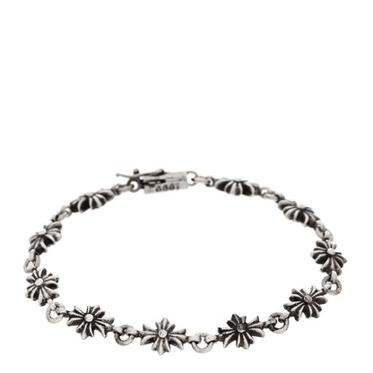 Chrome Hearts Sterling Silver Tiny E CH Plus Bracelet 1 of 3