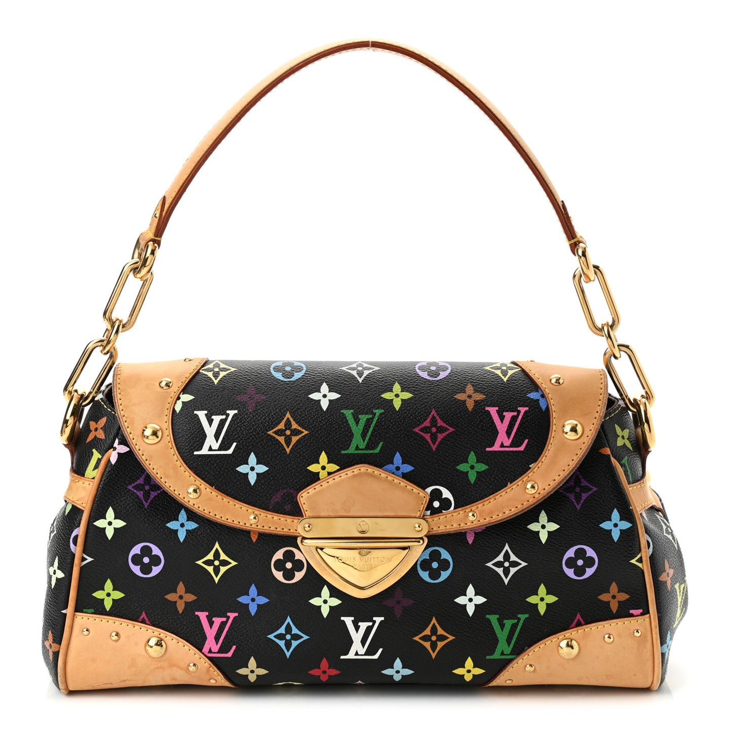 Monogram Multicolor Beverly MM Black