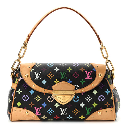 Louis Vuitton Monogram Multicolor Beverly MM Black 1 of 9