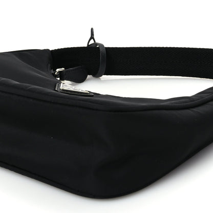 Prada Tessuto Nylon Mini Re-Edition 2000 Bag Black 8 of 8