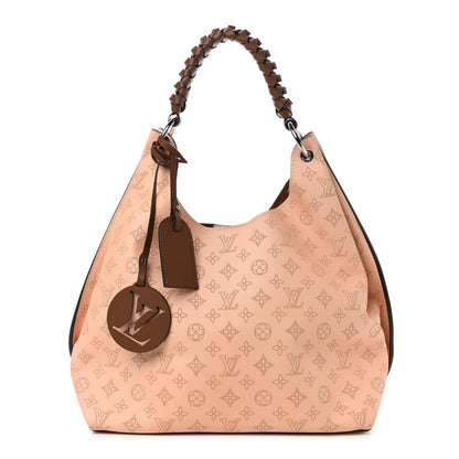 Louis Vuitton Mahina Carmel Hobo Creme 1 of 8