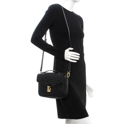 Louis Vuitton Empreinte Pochette Metis Black 2 of 8