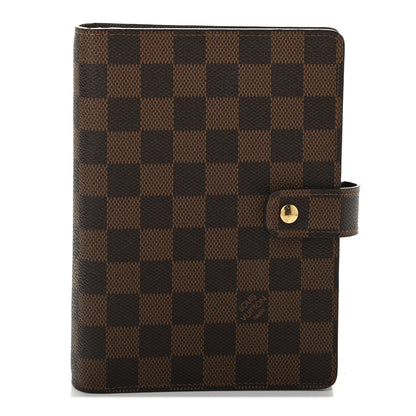 Louis Vuitton Damier Ebene Medium Ring Agenda Cover 1 of 6