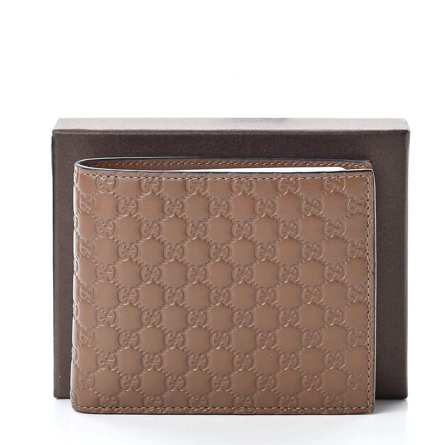 Gucci Microguccissima Bi-Fold Wallet Acero 8 of 8