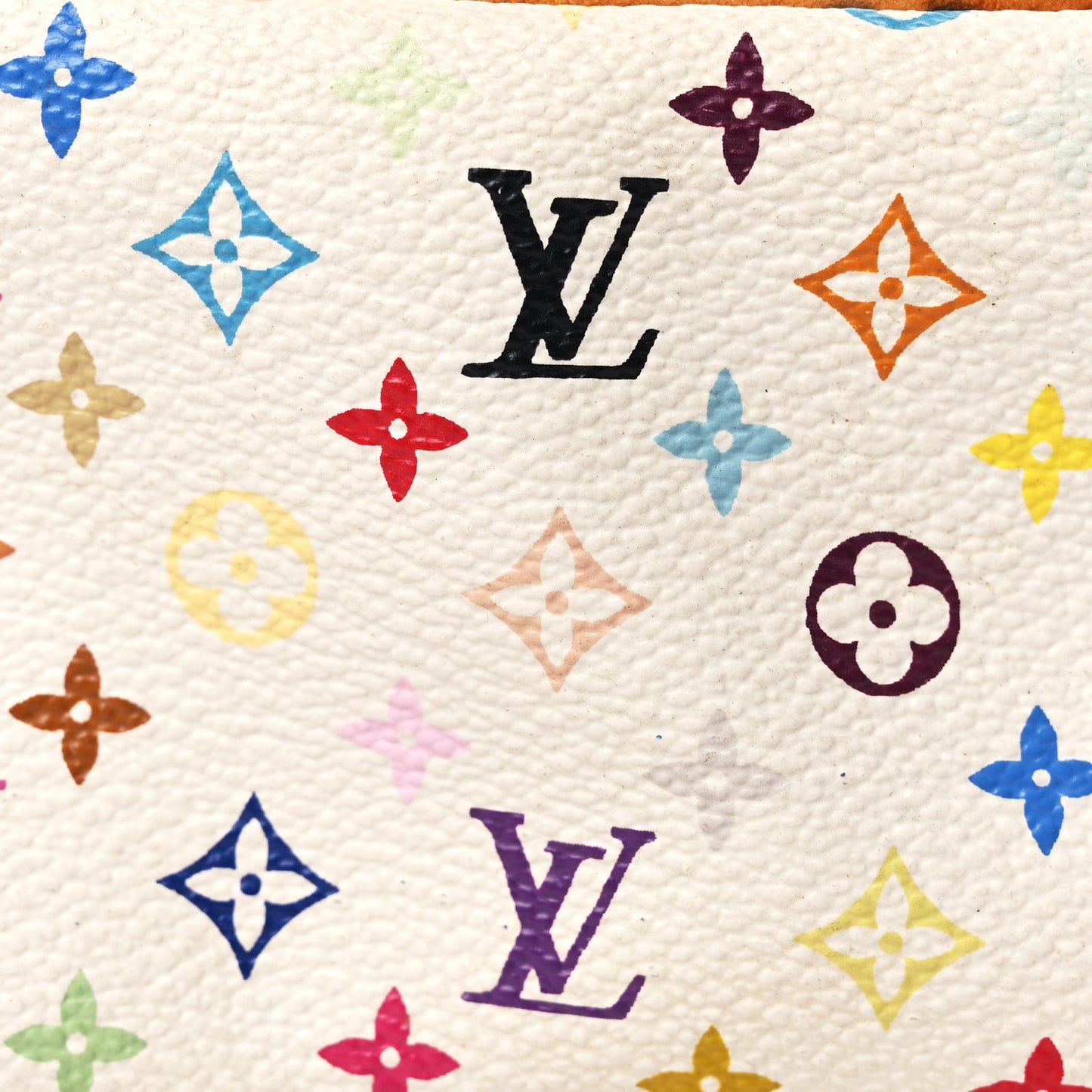 Monogram Multicolor Trousse Wapity White