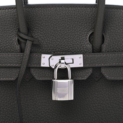 Hermes Togo Birkin 25 Vert De Gris 8 of 10