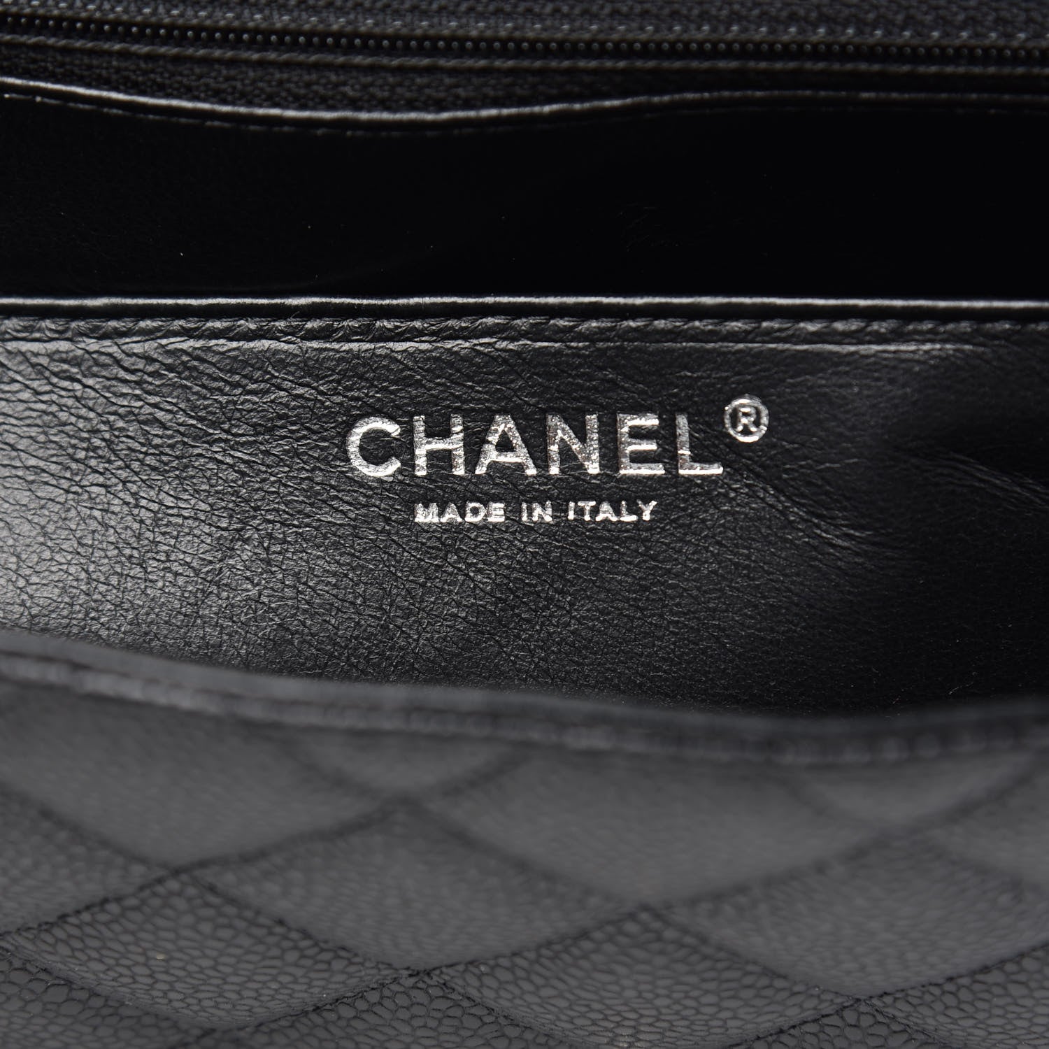 Chanel Caviar Quilted Maxi Single Flap Black 7 of 12