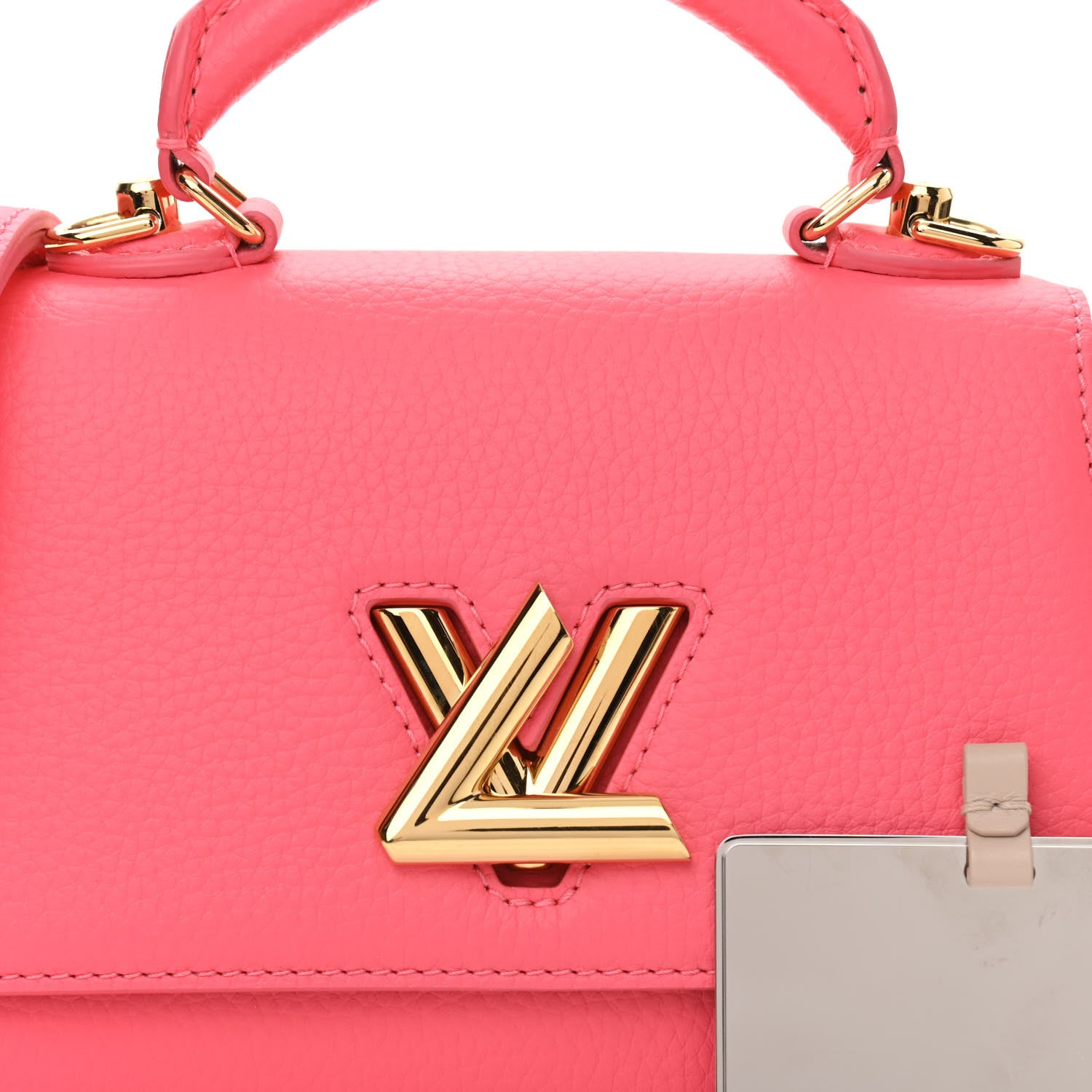 Louis Vuitton Taurillon Twist One Handle BB Dragon Fruit 7 of 9