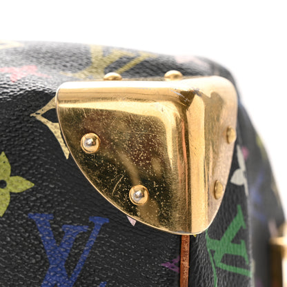 Louis Vuitton Monogram Multicolor Speedy 30 Black 12 of 27