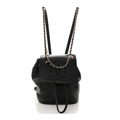 Chanel Lambskin CC Mania Backpack Black 1 of 13