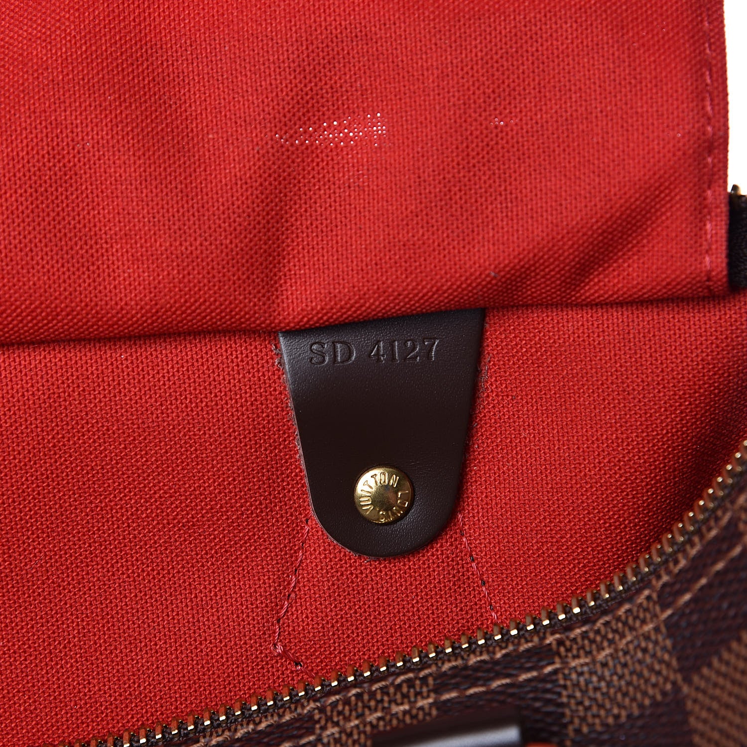 Louis Vuitton Damier Ebene Speedy 30 7 of 10