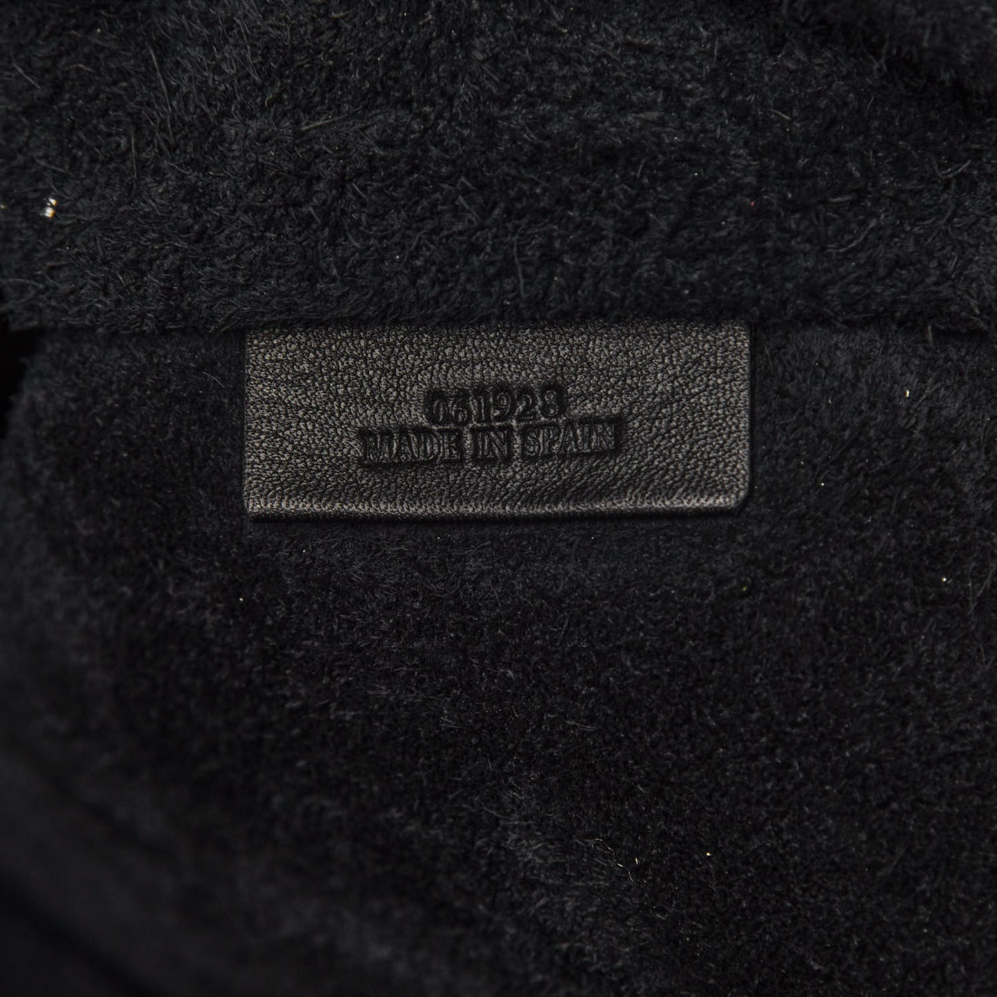 Nappa Oversized Bow Shoulder Bag Black