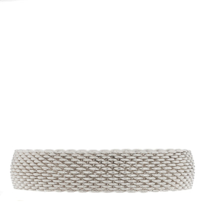 Tiffany Sterling Silver Somerset Mesh Bracelet 1 of 3