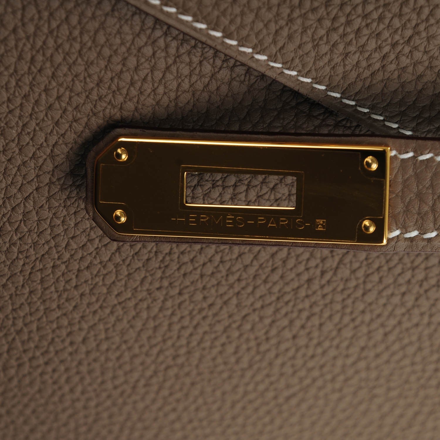 Hermes Togo Kelly Retourne 28 Etoupe 11 of 26