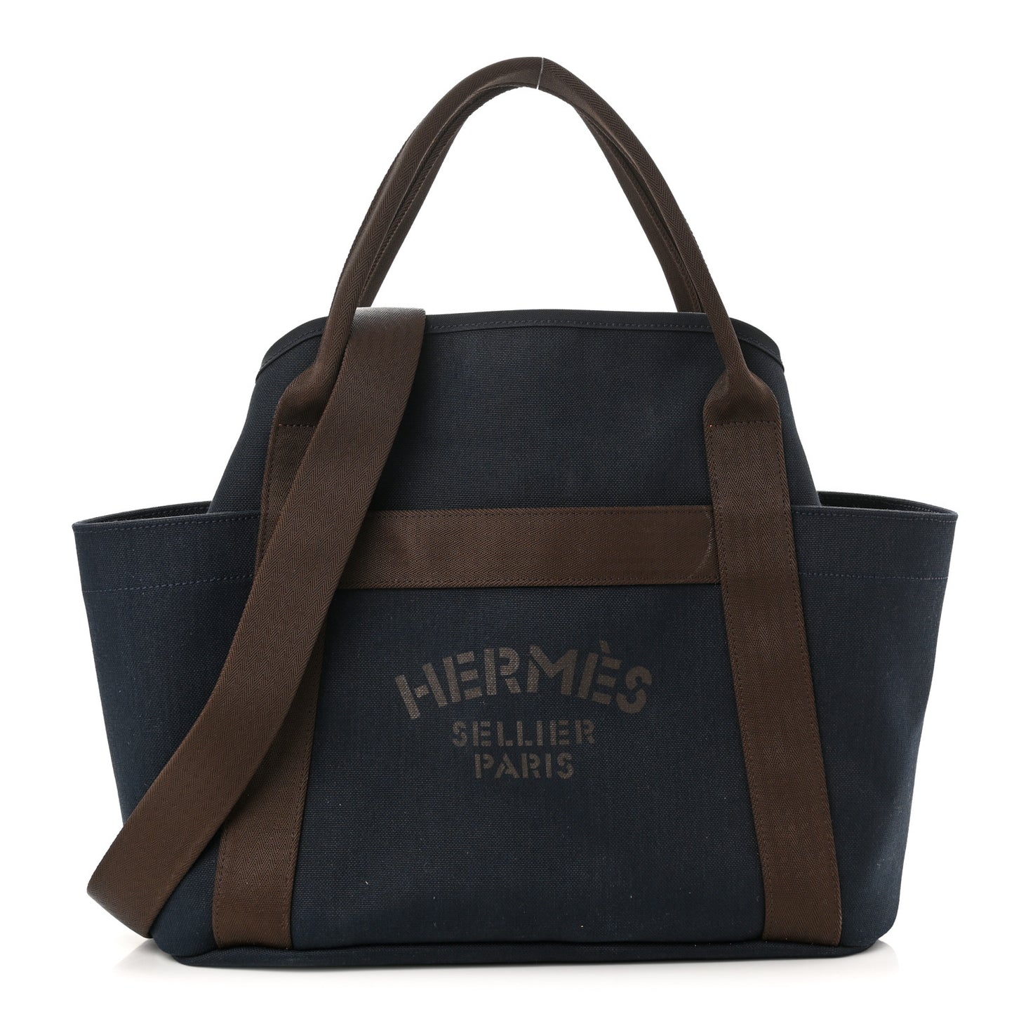 Canvas The Grooming Bag Bleu Navy Feu