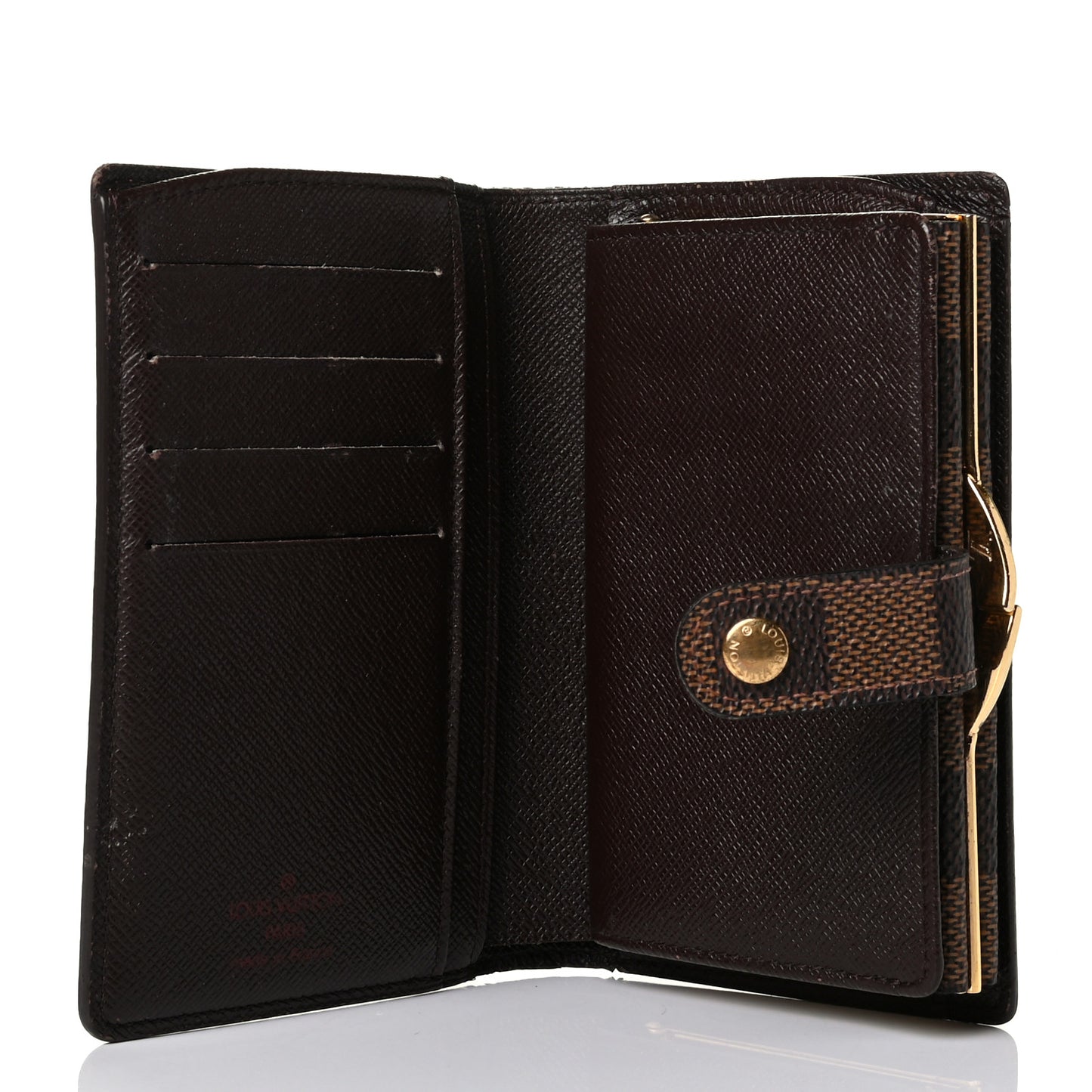Damier Ebene French Purse Wallet