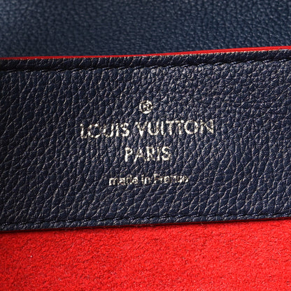 Louis Vuitton Soft Calfskin Lockme Backpack Marine Rouge 6 of 9